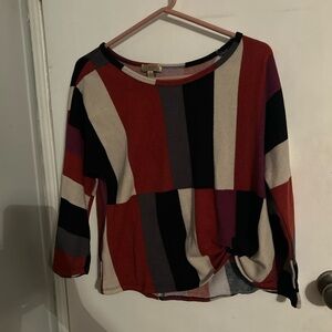 Striped Multicolor Women's Top